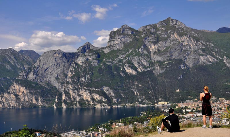 Dal Lago di Garda ai forti del Monte Brione (Lago di Garda, Trentino)