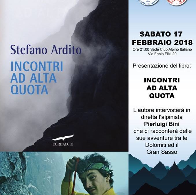 INTERVISTA A PIERLUIGI BINI E PRESENTAZIONE DI “INCONTRI AD ALTA QUOTA”