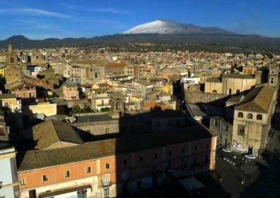 Adrano e l'Etna dal Castello