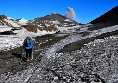 Verso i crateri dell'Etna