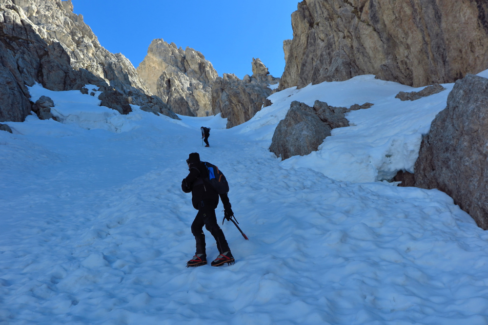 MONTE INFORNACE, IL CANALONE DI FONTE RIONNE