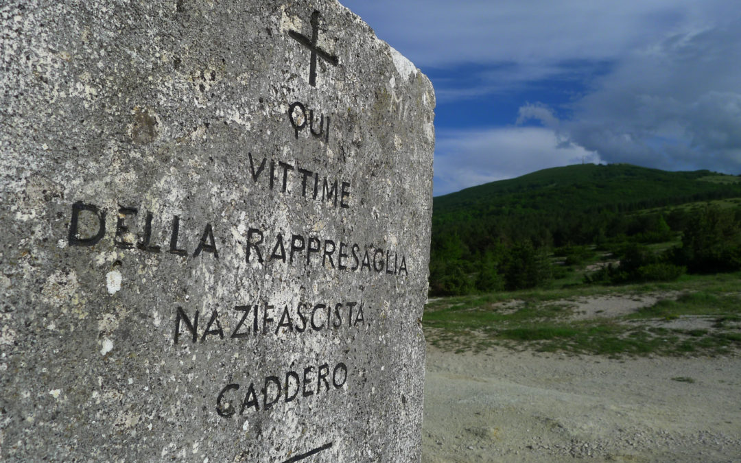 IL SENTIERO DELLA MEMORIA DI COLLE SAN MARCO (MONTAGNA DEI FIORI, MARCHE)