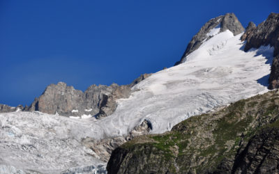 DA ARNOUVA AL RIFUGIO ELENA E AL COL FERRET (MONTE BIANCO, VALLE D’AOSTA)