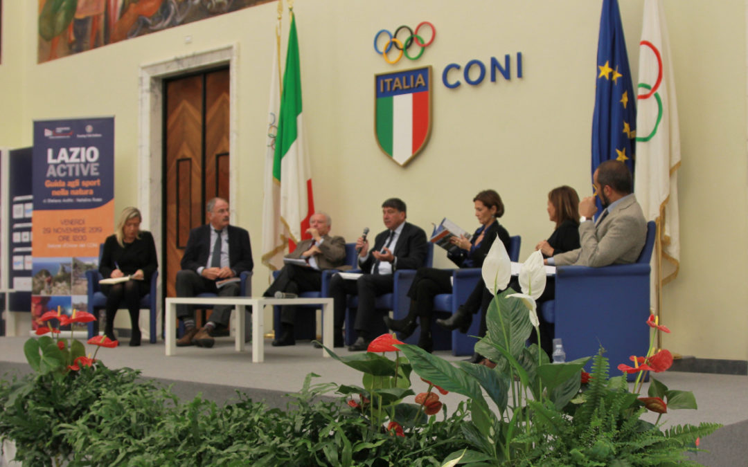 LA PRESENTAZIONE DI “LAZIO ACTIVE” NEL SALONE D’ONORE DEL CONI