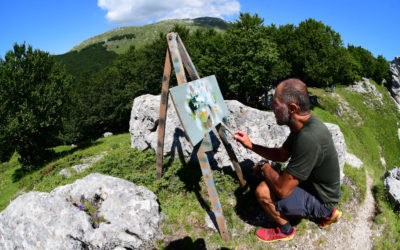 L’ARTE, L’APPENNINO E ALTRE STORIE. UN DIALOGO CON ANGELO BELLOBONO SUL PROGETTO “LINEA 1201”