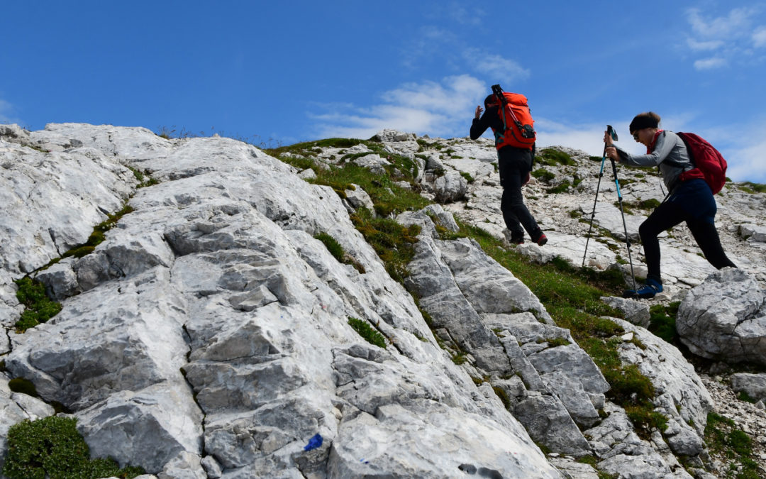 DAL PASSO VRŠIČ ALLA MALA MOJSTROVKA (PARCO DEL TRIGLAV, SLOVENIA)