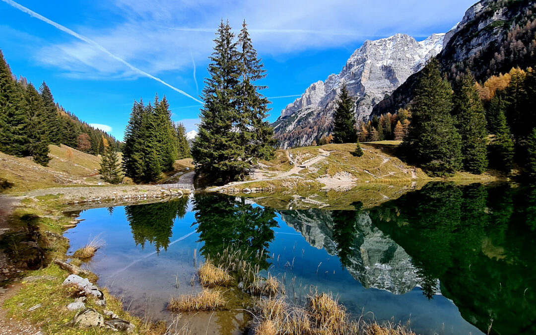 DA SANT’ANTONIO DI MAVIGNOLA AL LAGO DI VAL D’AGOLA (DOLOMITI DI BRENTA, TRENTINO)