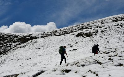 DAL PLAN DÉTRUIT AL RIFUGIO E AL COL CHAMPILLON (ALPI PENNINE, VALLE D’AOSTA)