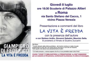 PRESENTAZIONE DI “LA VITA E’  FREDDA” DI GIAMPIERO DI FEDERICO