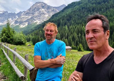2021 Heinz Mariacher e Pierluigi Bini in Val San Nicolò
