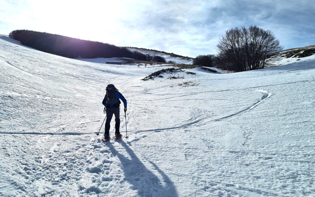 CON LE CIASPOLE AL RIFUGIO BARRASSO E AL MONTE RAPINA (PARCO DELLA MAIELLA, ABRUZZO)