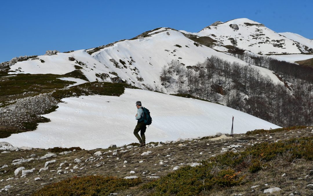 DA PRATO CAPITO AL PRATO DI CERASOLO E AL MONTE SAN ROCCO (MONTI DI CAMPO FELICE, ABRUZZO E LAZIO)