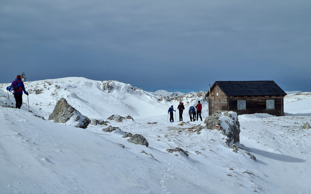 CON LE CIASPOLE AI RIFUGI DI MANDRA MURATA E LA VECCHIA