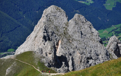 DAL PASSO DI FURCIA AL PIZ DA PERES (PARCO FANES-SENNES-BRAIES, ALTO ADIGE)