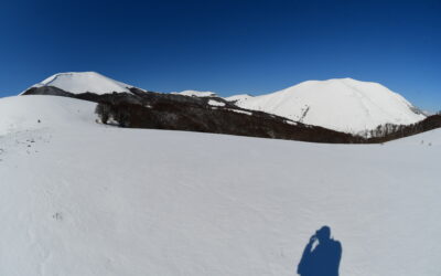 CON LE CIASPOLE DA CASTELLUCCIO ALLA VAL CANATRA E AL POGGIO DI CROCE (UMBRIA)
